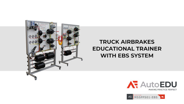 Truck Airbrakes Educational Trainer with EBS system MSSPPS01-EBS AutoEDU