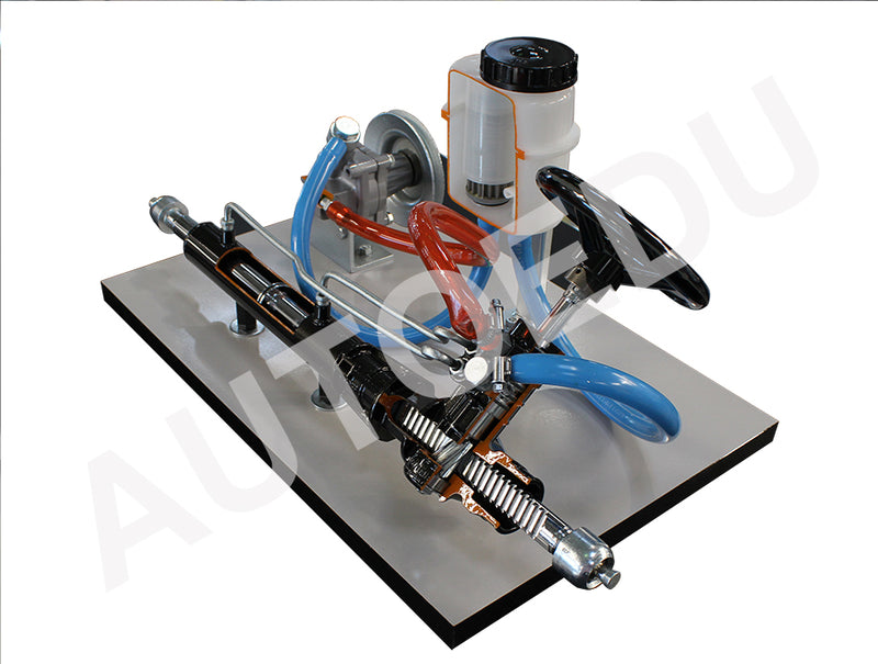 Rack Power Steering Training Model Educational Trainer AE410760M AutoEDU Automotive training equipment