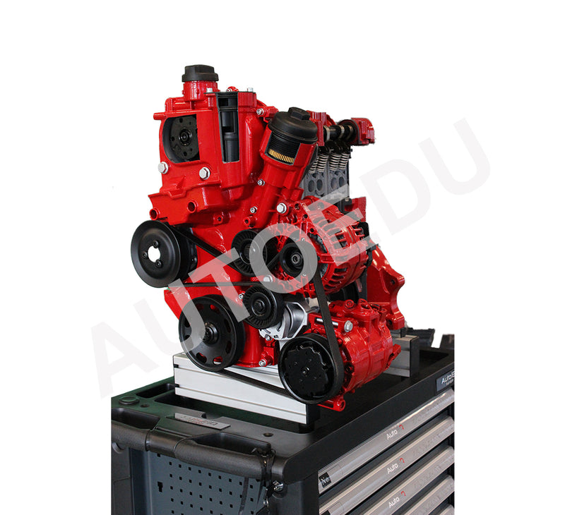 Petrol DOHC engine cutaway Educational Trainer IVDB03 AutoEDU