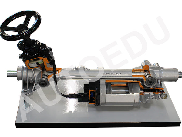 Electrical Rack And Pinion Steering Cutaway Model Educational Trainer AE410782M AutoEDU Automotive training equipment