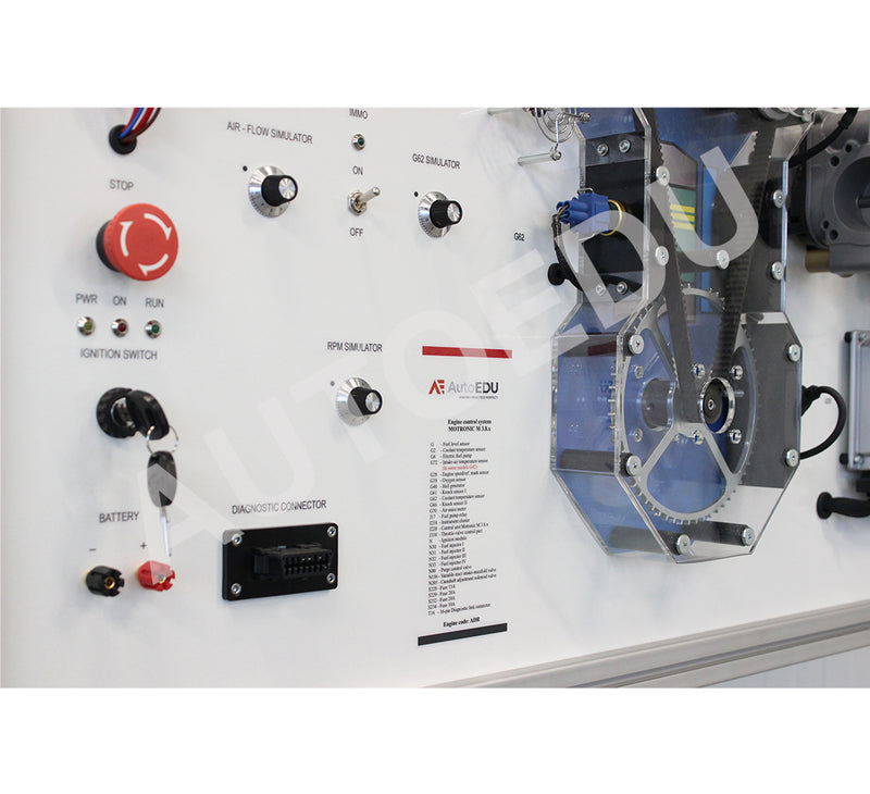 Engine control system MOTRONIC M 3.8.X (MPI) Educational Trainer AutoEDU automotive training equipment