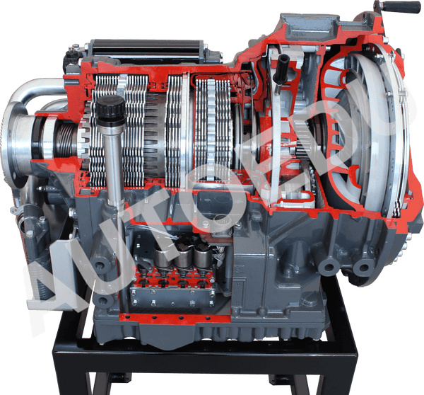 HEAVY TRUCK GEARBOX ZF 5HP cutaway Educational Trainer AE411071M AutoEDU Automotive training equipment