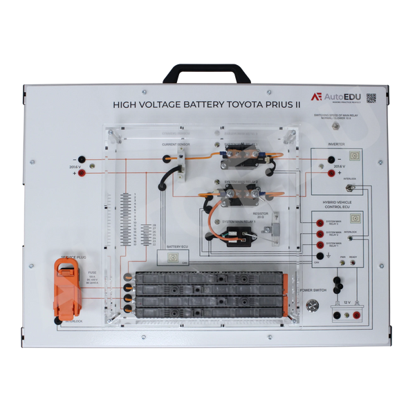 High Voltage Battery System Educational Trainer HYBBAT02 AutoEDU automotive training equipment