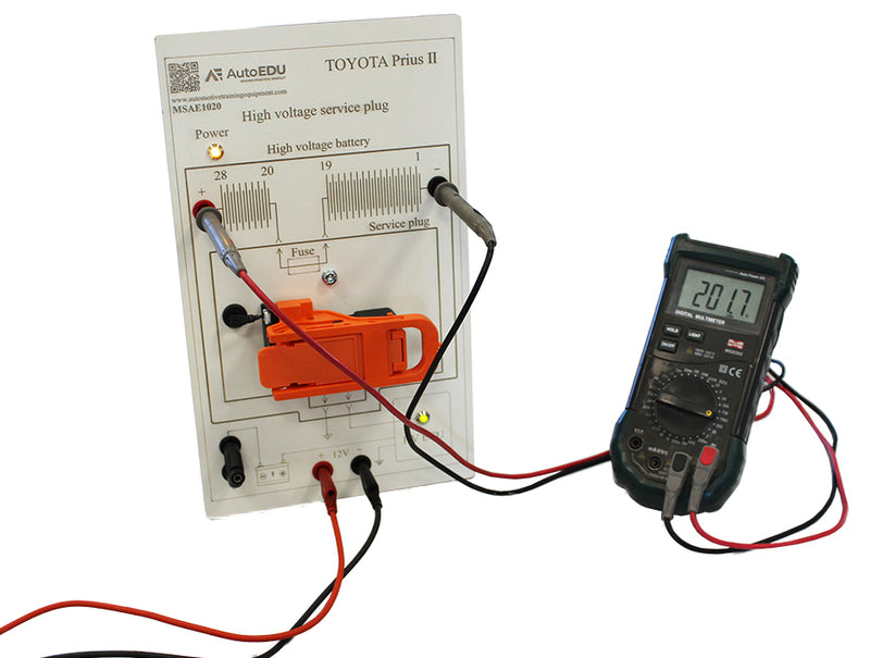 High Voltage Source Safe Disconnection Educational Trainer MSAE1020 AutoEDU