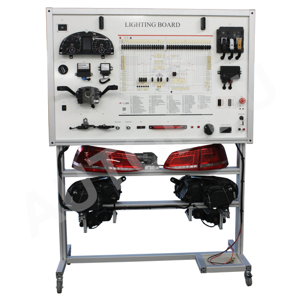 Lighting Training Board MSAS03 AutoEDU automotive training equipment