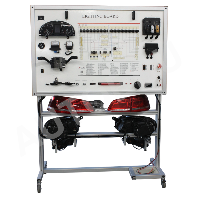 Lighting Training Board MSAS03 AutoEDU automotive training equipment