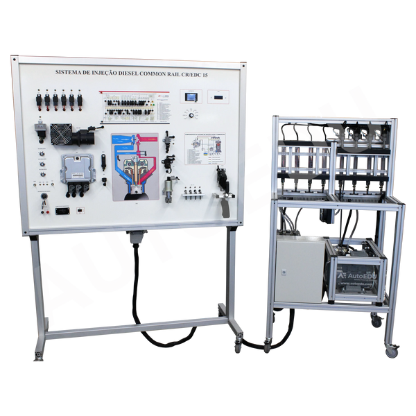 Diesel engine control system CR/EDC 15 Educational Trainer MSCR01 AutoEDU automotive training equipment