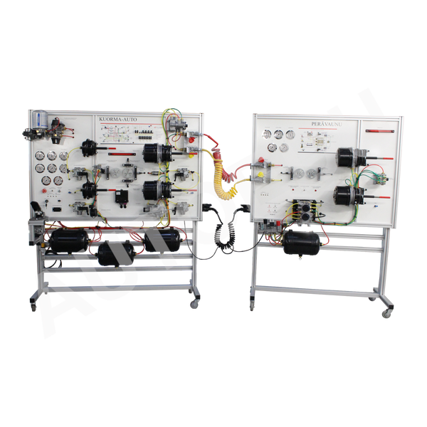 Truck Airbrakes Educational Trainer with EBS system MSSPPS01-EBS AutoEDU