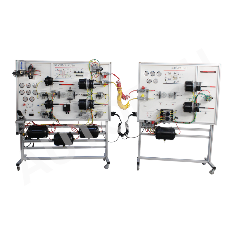 Truck Airbrakes Educational Trainer with EBS system MSSPPS01-EBS AutoEDU