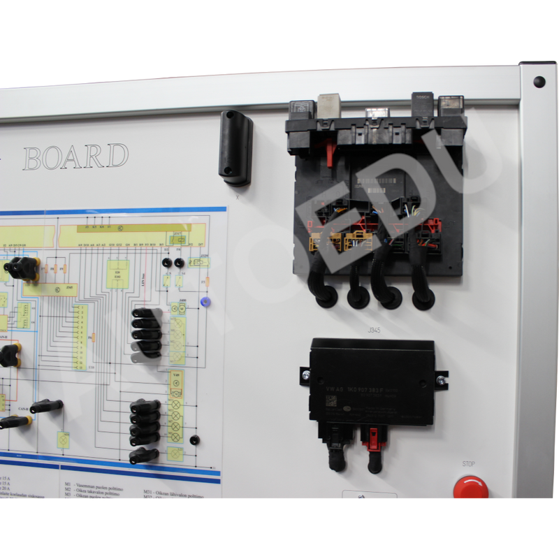 Lighting Educational Trainer MSAS02 AutoEDU automotive training equipment