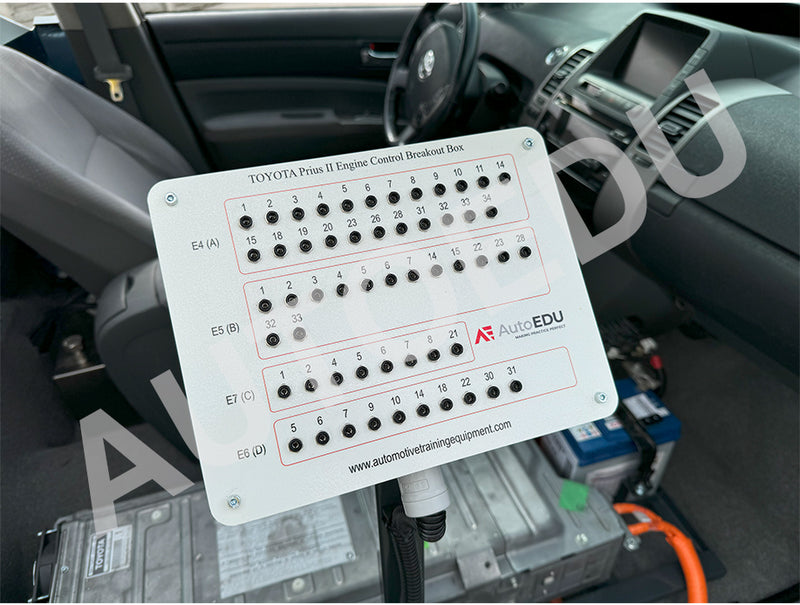 Toyota PRIUS II Hybrid ½ Educational Trainer PMTP-01 AutoEDU Equipment Automotive training equipment